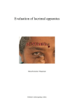 Evaluation of lacrimal apparatus