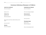 Common Infectious Diseases in Children viewing guide