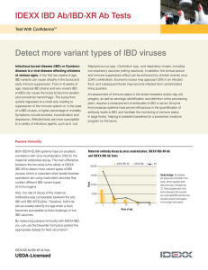 IBD Ab/IBD-XR Ab Tests Information Sheet