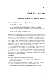Defining Justice - Fernwood Publishing