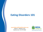 Eating Disorders 101 slideshow presentation