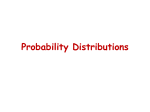 Probability Distributions - Somerville School District