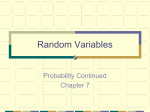 Random Variables