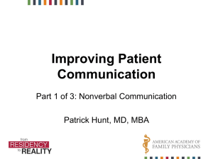 Patient Communication