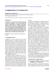Complications of venepuncture