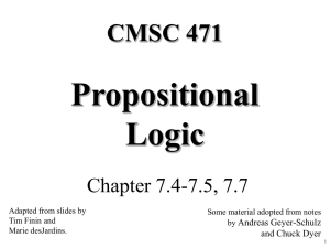 Propositional Logic