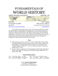 modern world history - Simon Fraser University