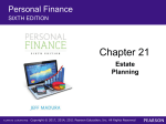 21. Integrating the Components of a Financial Plan