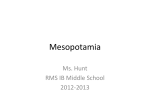 Mesopotamia - msreinheimer