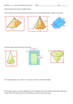11.2-11.3 – Surface area for pyramids, cones, prisms