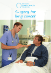 Surgery for lung cancer - Roy Castle Lung Cancer