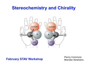 Asymmetry and Stereoisomers