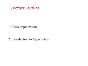 Epigenetics 12