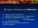 Minerals