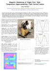 Y.Nikulshin - Magnetic Simulations of HTS-FCL