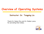 Overview of Operating Systems