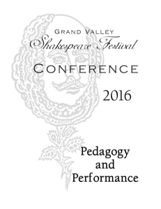 2016 Conference Program - Grand Valley State University