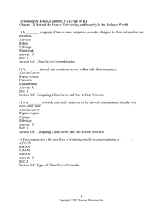 Technology In Action, Complete, 11e (Evans et al.) Chapter 12