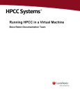 Running HPCC in a Virtual Machine