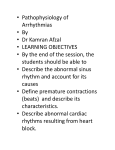 Atrial Arrhythmias Atrial fibrillation
