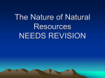 L8-the nature of natural resources