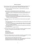 1 Old Exam I Questions Choose an answer of A,B, C, or D for each