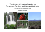 The Impact of Invasive Species on Ecosystem Services and Human