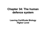 General Defence System - leavingcertbiology.net