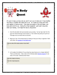 Human-Body-WebQuest