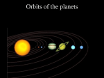 Orbits of the planets - University of Iowa Astrophysics