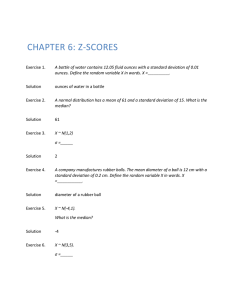 chapter 6: z-scores