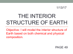 The Interior Structure of Earth