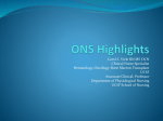ONS Highlights
