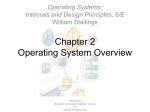 Chapter 02: Operating System Overview