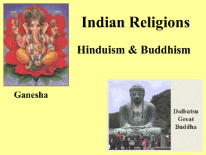 Indian Religions - Lincoln High School
