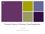 Prostate Cancer: A Primary Care Perspective