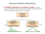 Chapter 5,Discrete Probability Distribution