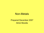 Non-Metals