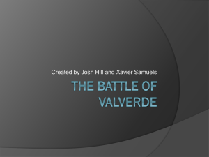 The Battle Of Valverde
