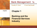 Banking and the Financial Services Industry