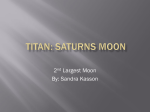 Saturn*s moon - OPResume.com