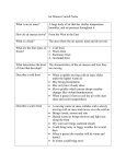 Air Masses and Fronts Notes key