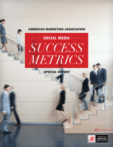 SUCCESS METRICS - American Marketing Association
