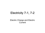 Electricity 7-1, 7-2