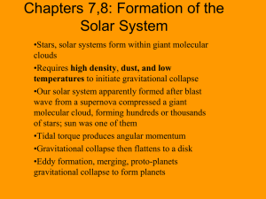 Astro 27 Solar System Formation and ExoPlanets Slide Show