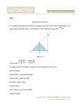 Angle Bisector Theorem (notes)