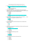 Practice Questions for Neuro Anatomy Lectures 8,9,11,12 The