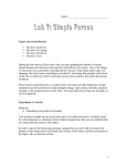 Lab 7 Simple Forces