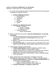 Lecture 12: Enzymes of Metabolism: An Introduction Reference