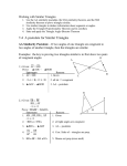 Working with Similar Triangles